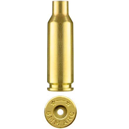 6mm ARC Unprimed Rifle Brass 100 Count