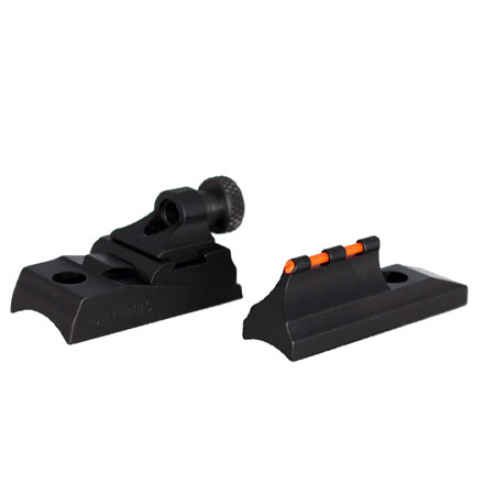 Williams Rear Peep & Fiber Optic Front for Wolf, Optima and Accura Models