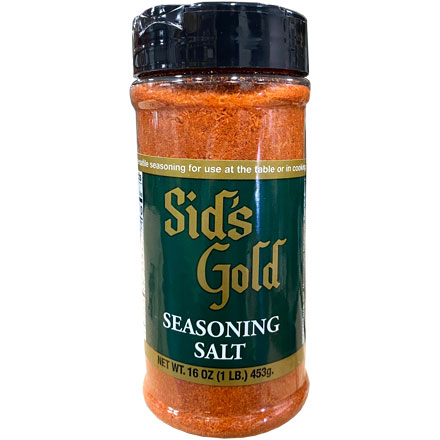 Sure Shot Sids Gold Seasoning Salt 16oz.