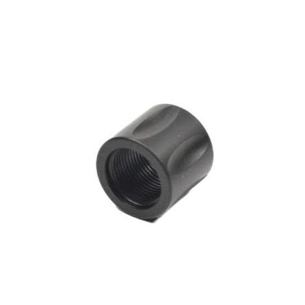 Fluted - Thread Protector - 1/2x28 - Black Nitride