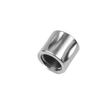 Fluted - Thread Protector - 1/2x28 - Stainless Steel