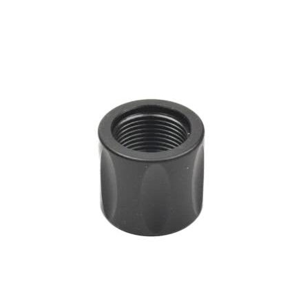 Fluted - Thread Protector - 5/8 x 24 - Black Nitride