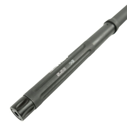 5.56 NATO 16" SS Fluted Barrel with 1:8 Twist, Hybrid Profile, M4 Feed Ramp, & Mid Length Gas System