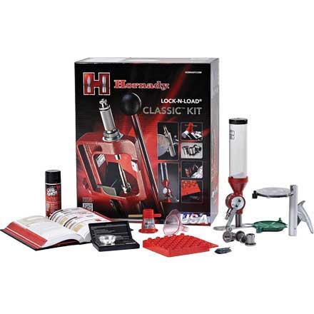 Lock-N-Load Classic Single Stage Press Reloading Kit with FREE 1.2 Liter Sonic Cleaner Combo