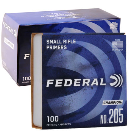 Federal Small Rifle Primer #205 (5000 Count Case)