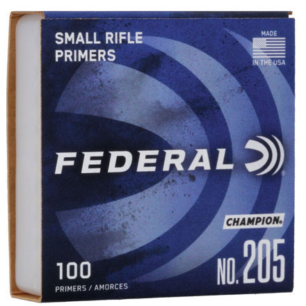 Federal Small Rifle Primer #205 (5000 Count Case)