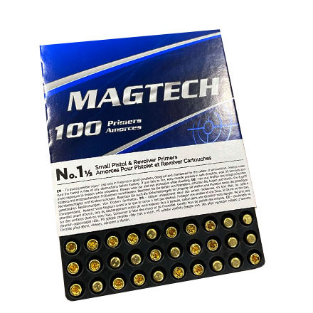 MagTech 1-1/2 Small Pistol Primers 5000 Count Case