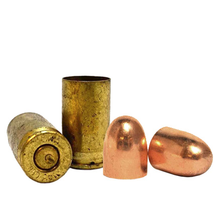 Previously Fired Mixed Headstamp Polished 9mm Luger Brass & Nickel Casings  500/Bag - Budget Shooter Supply