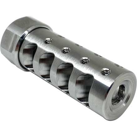 Gen 3 Fat Bastard Self Timing Muzzle Brake 5/8x24 6mm Stainless