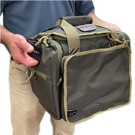 Medium Range Bag With Lift Ports And 2 Ammo Dump Cups Olive Green & Khaki  by GPS Bags