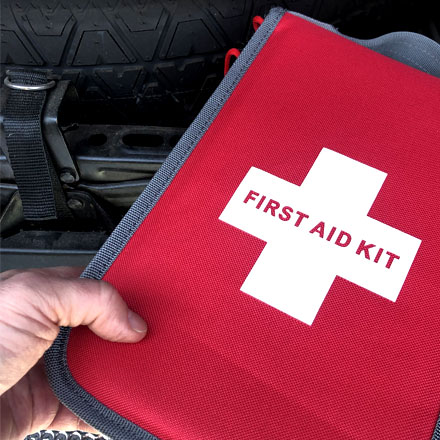 Medium First Aid Kit Pistol Storage Case Red By Gps Bags