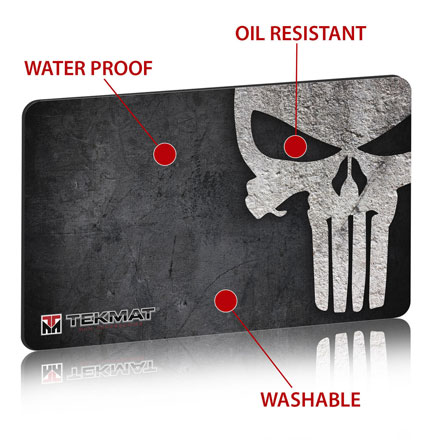 Punisher Skull Gun Cleaning Mat