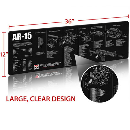 AR15 Gun Cleaning Mat