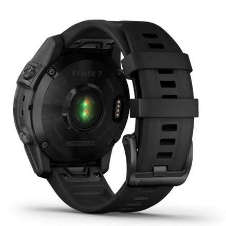 Fenix 7 Sapphire Solar Edition Black DLC Titanium Watch