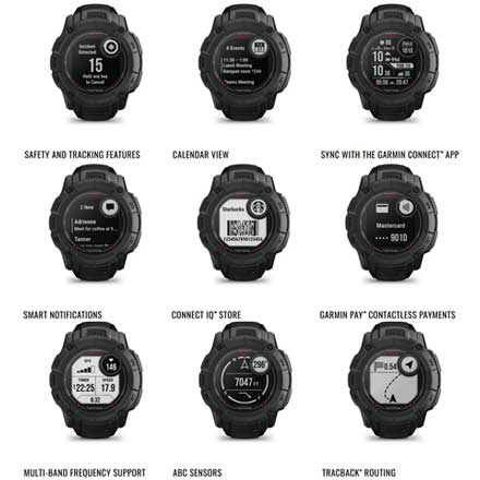 Instinct 2X Solar Tactical Edition Black Watch