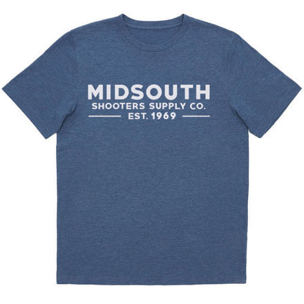 Midsouth Shooters Crew T-Shirts with Brand (Extra Soft and Light Weight) - Royal Blue