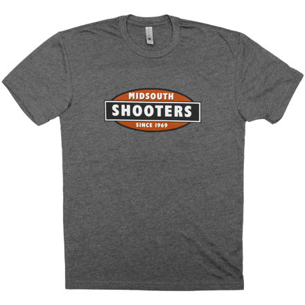 Limited Edition Midsouth Shooters Charcoal Gray T-Shirts with Color Logo