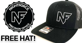 FREE Nightforce Hat!